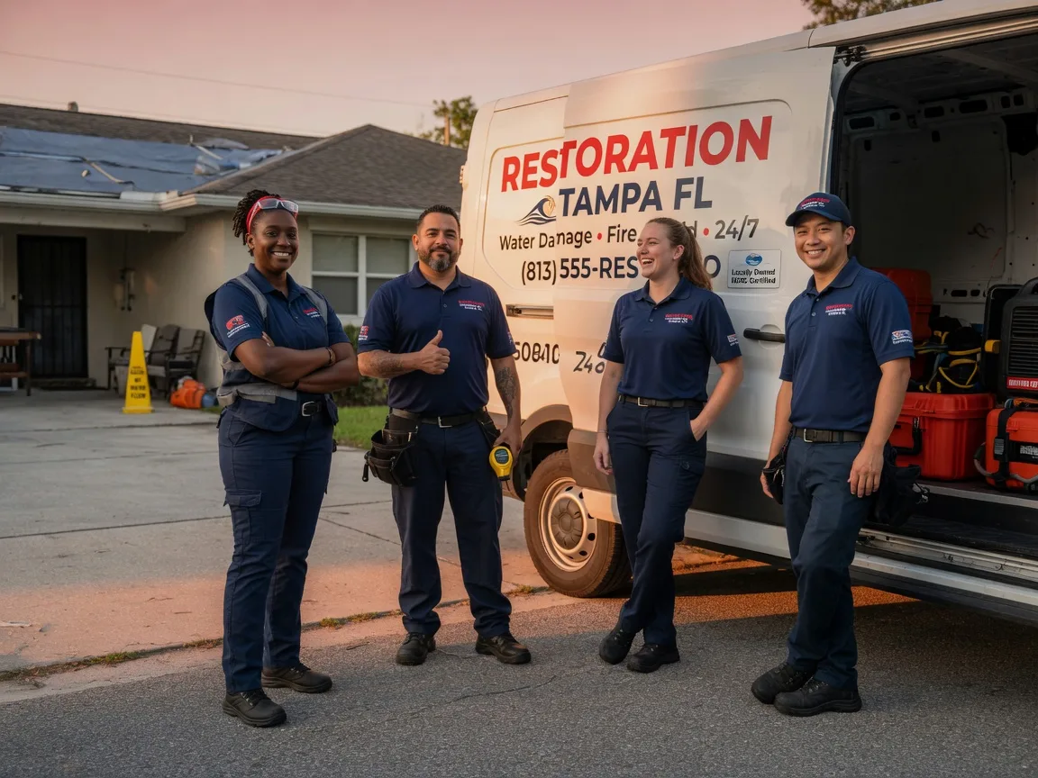 Water Damage Restoration company in Marion, WI